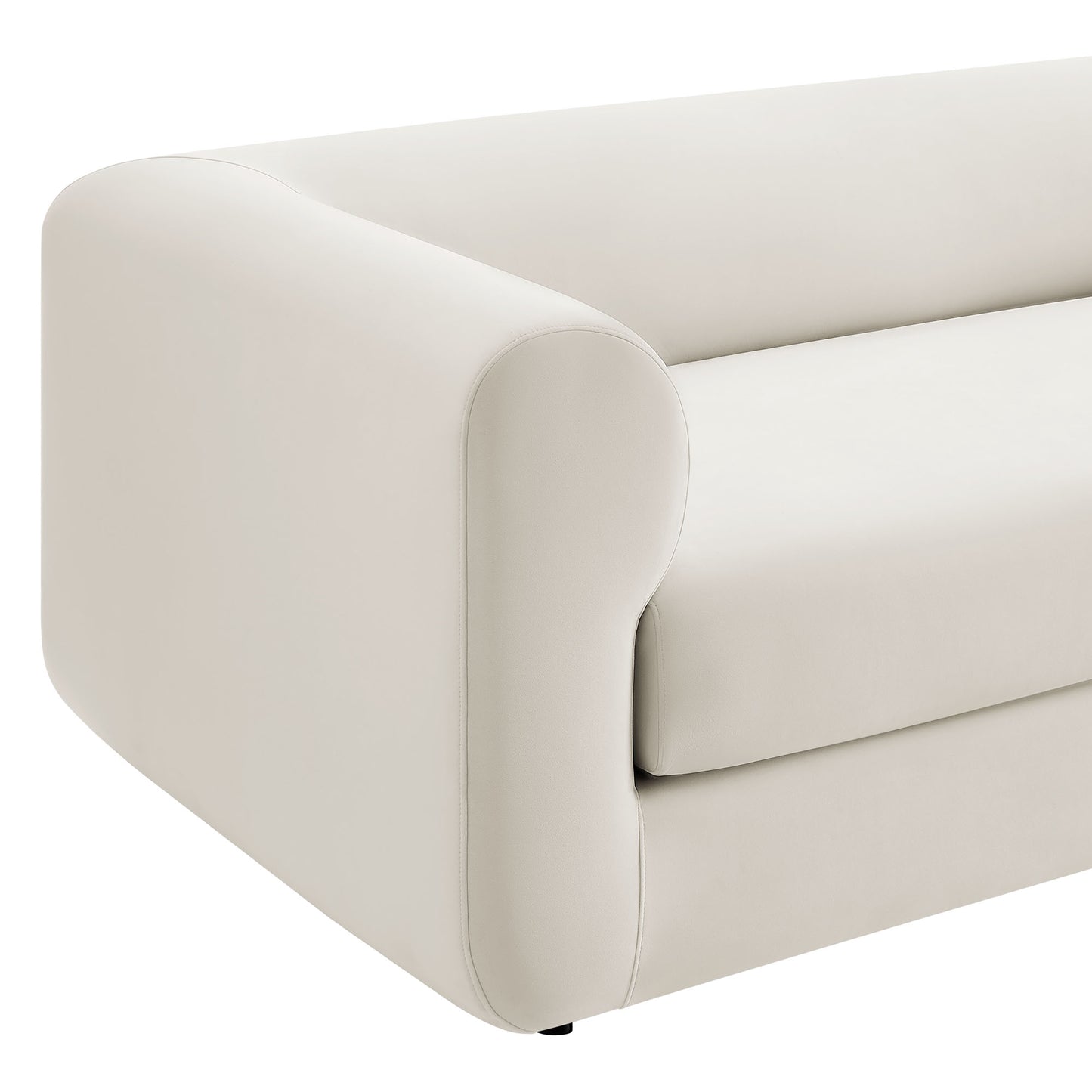 Leif 89" Performance Velvet Upholstered Sofa by Modway EEI-7281-ALA