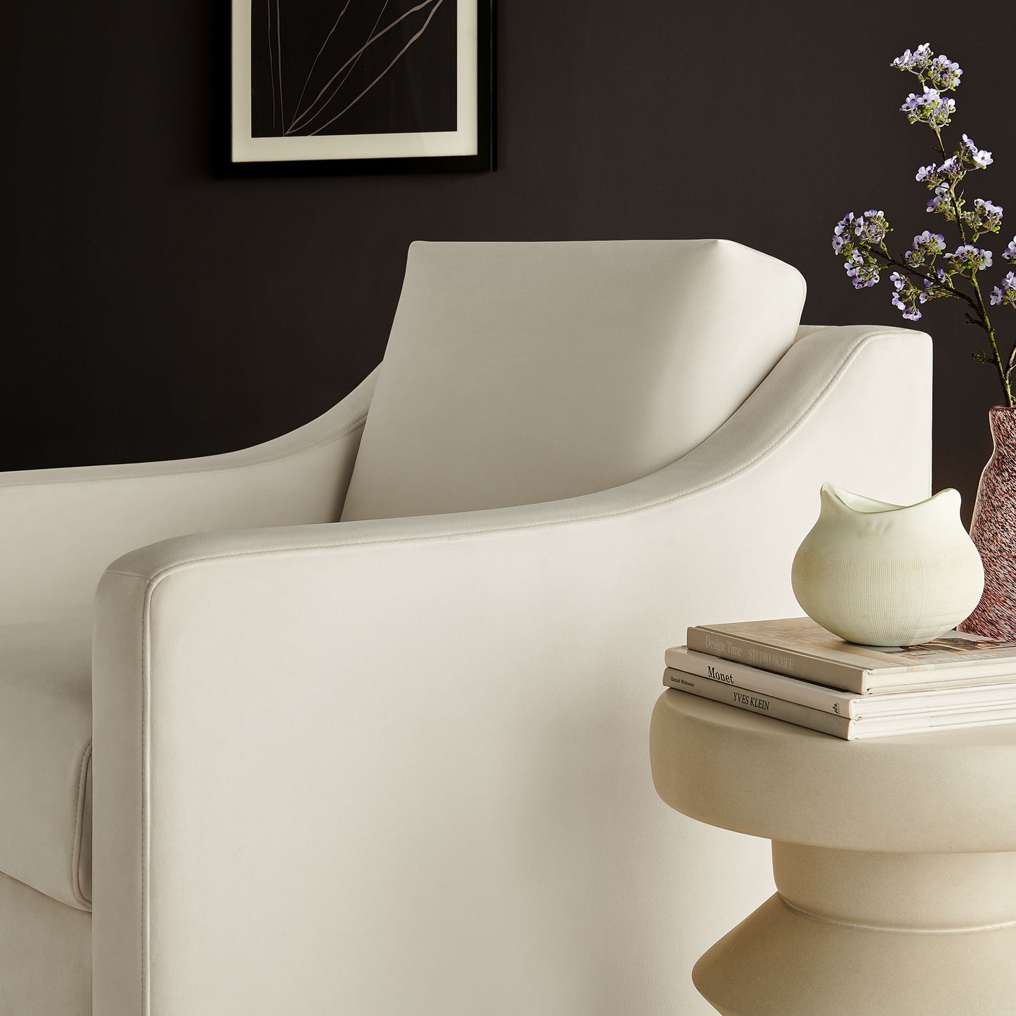Liora Performance Velvet Armchair by Modway