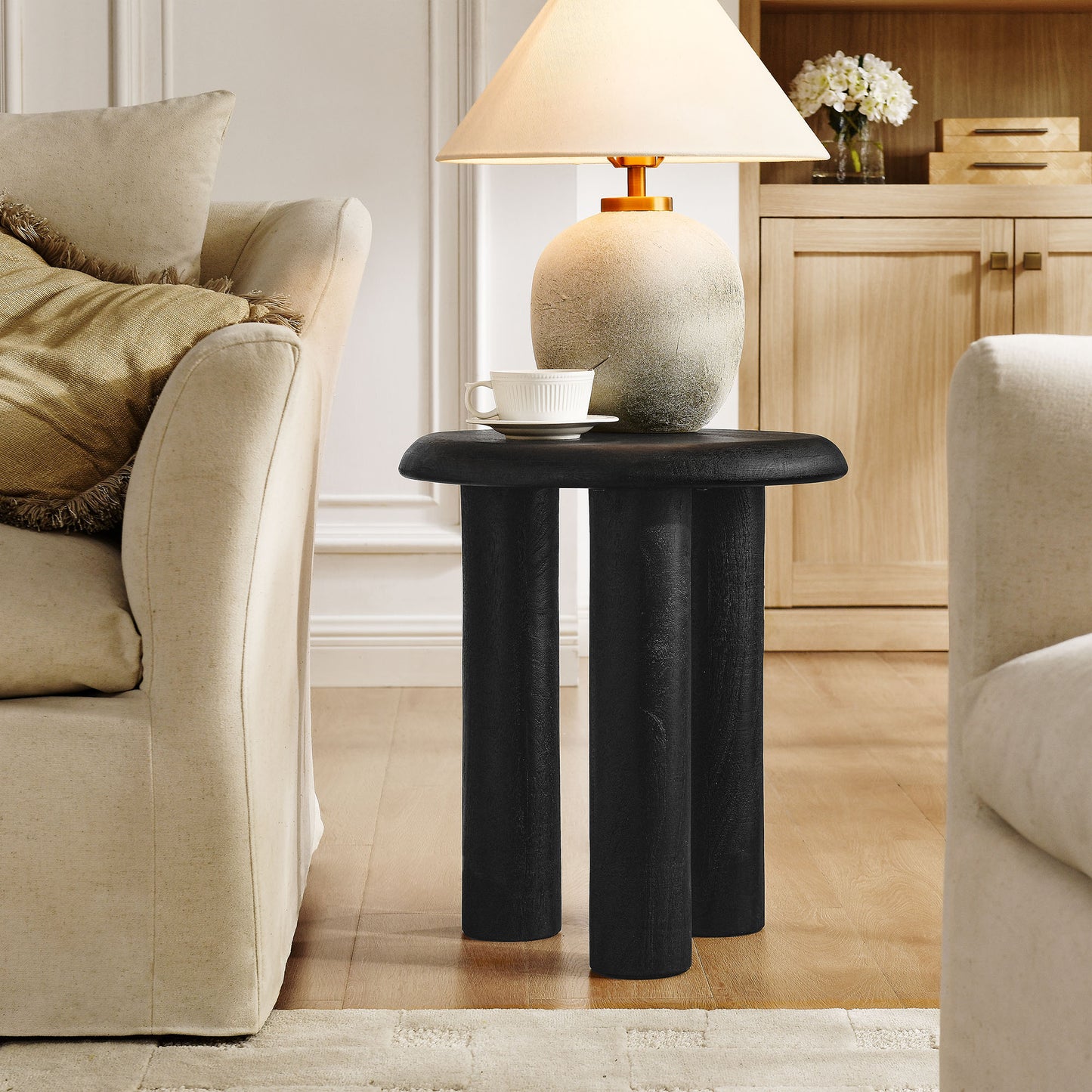 Mavina Mango Wood Side Table by Modway EEI-7284 Modern Accent End Table for Living Room
