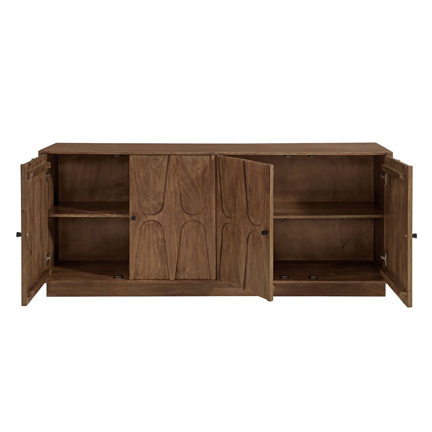 Veda 72" Mango Wood Sideboard Cabinet by Modway EEI-7285-WAL