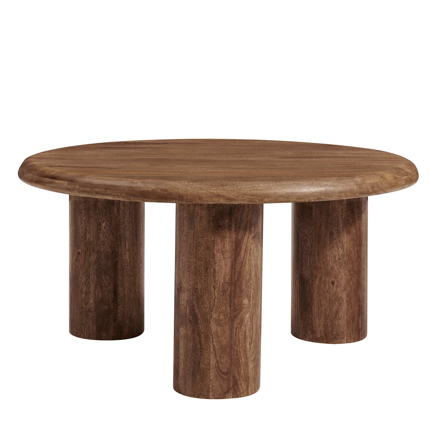 Mavina Round Mango Wood Coffee Table by Modway EEI-7286 | Modern Accent Table
