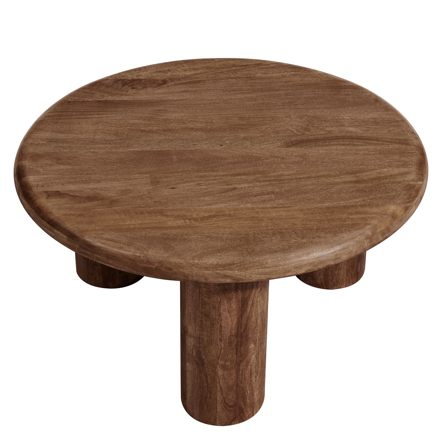 Mavina Round Mango Wood Coffee Table by Modway EEI-7286 | Modern Accent Table
