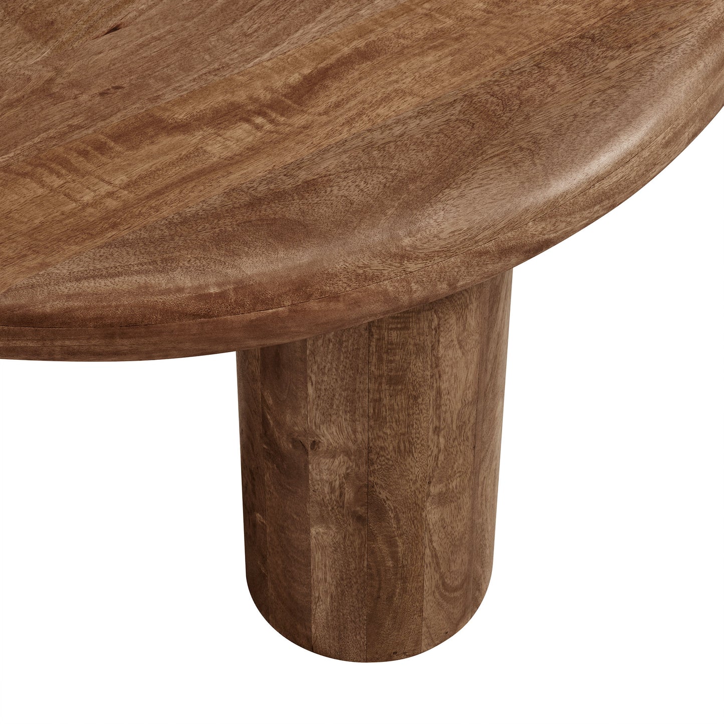 Mavina Round Mango Wood Coffee Table by Modway EEI-7286 | Modern Accent Table