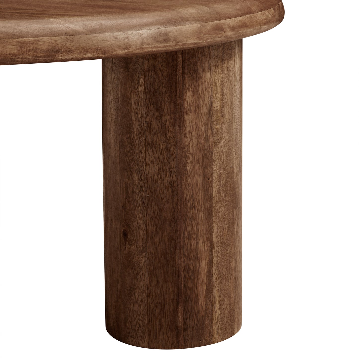 Mavina Round Mango Wood Coffee Table by Modway EEI-7286 | Modern Accent Table
