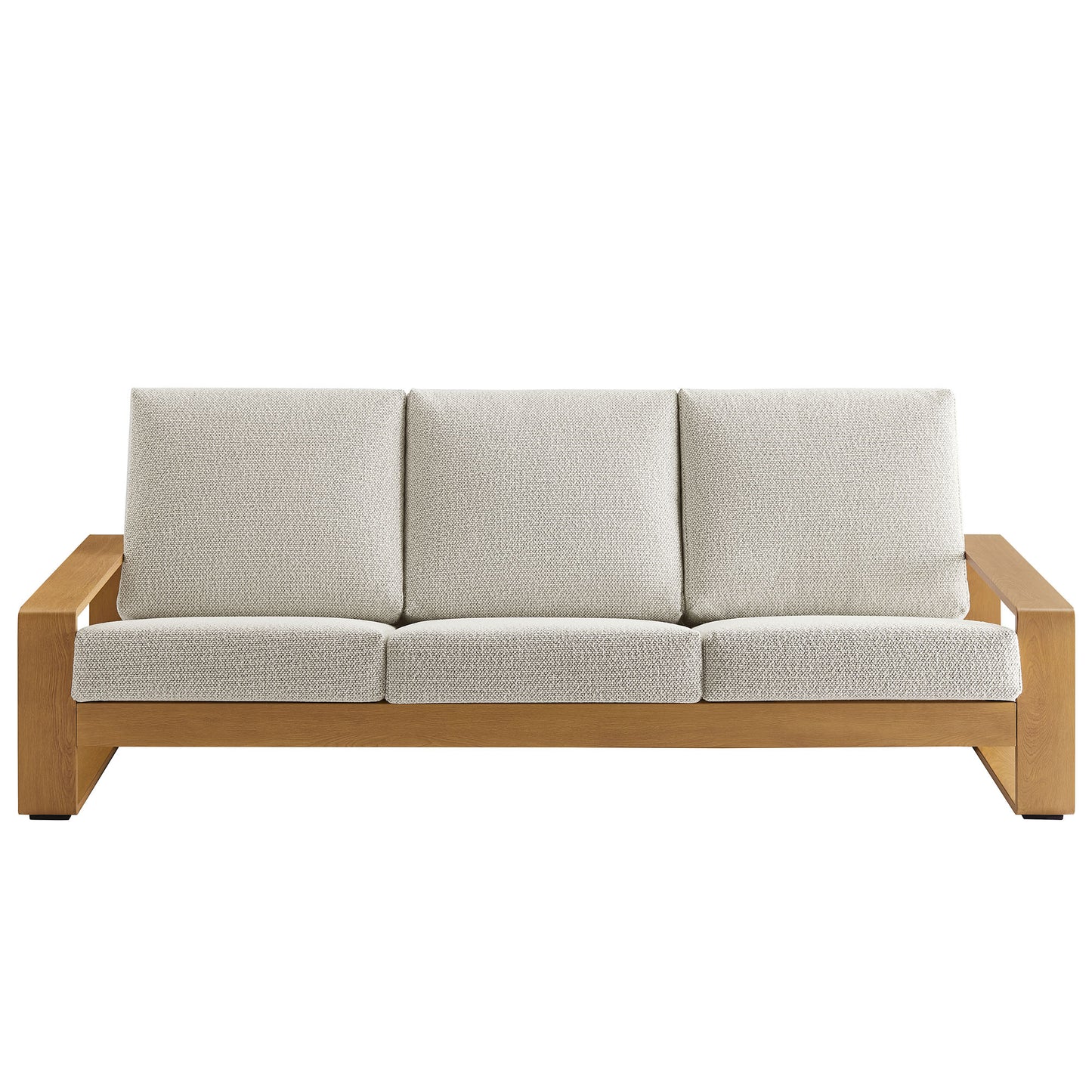 Lirienne Outdoor Patio Aluminum Faux Wood Sofa by Modway EEI-7298 Modern
