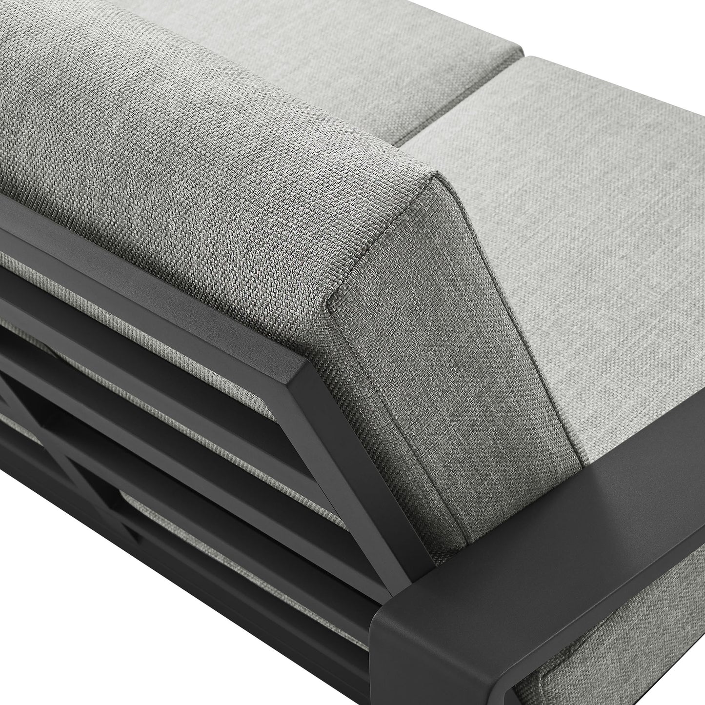 Lirienne Outdoor Patio Aluminum Loveseat Collection