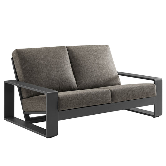 Lirienne Outdoor Patio Aluminum Loveseat Collection