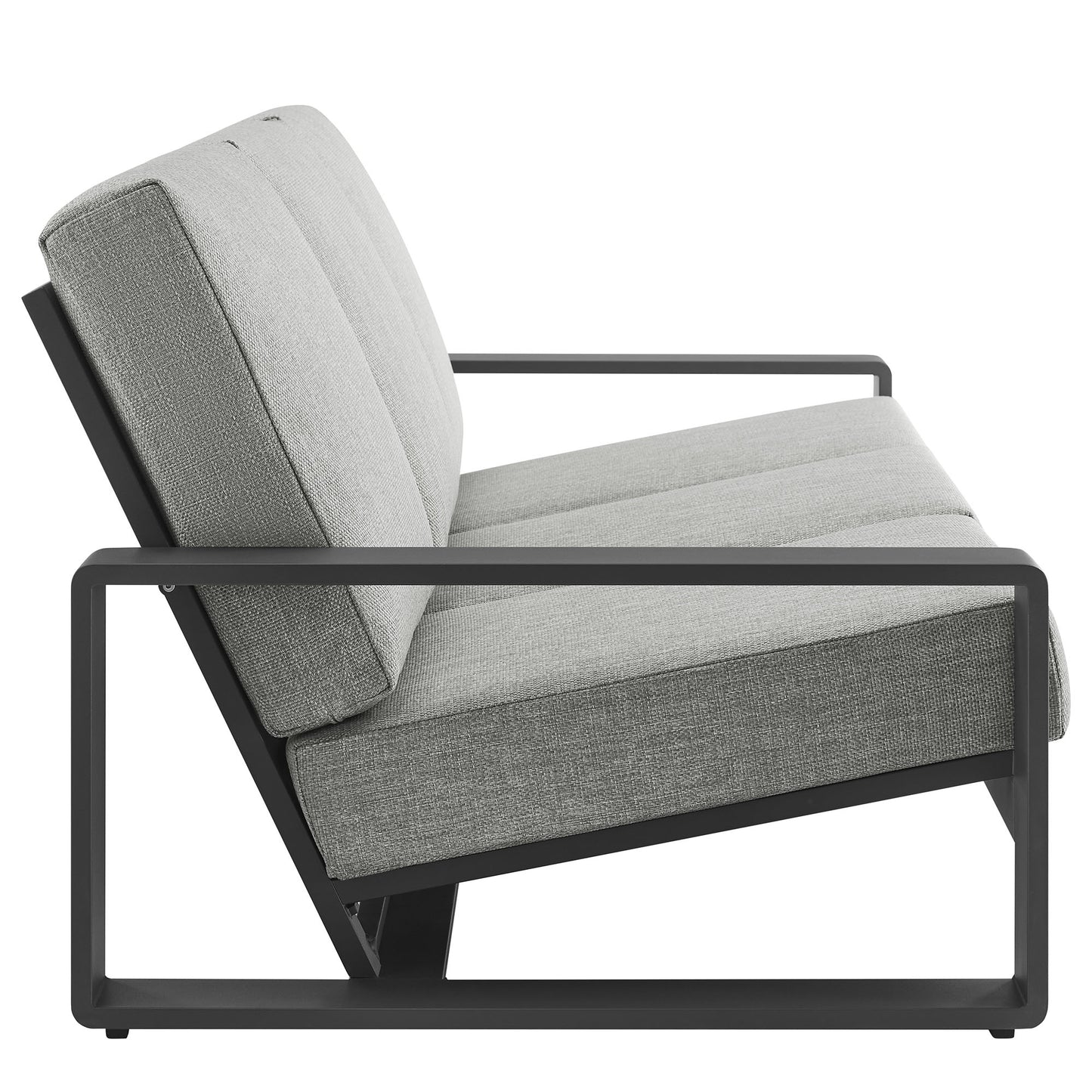Lirienne Outdoor Patio Modern Aluminum Sofa by Modway EEI-7302 Collection