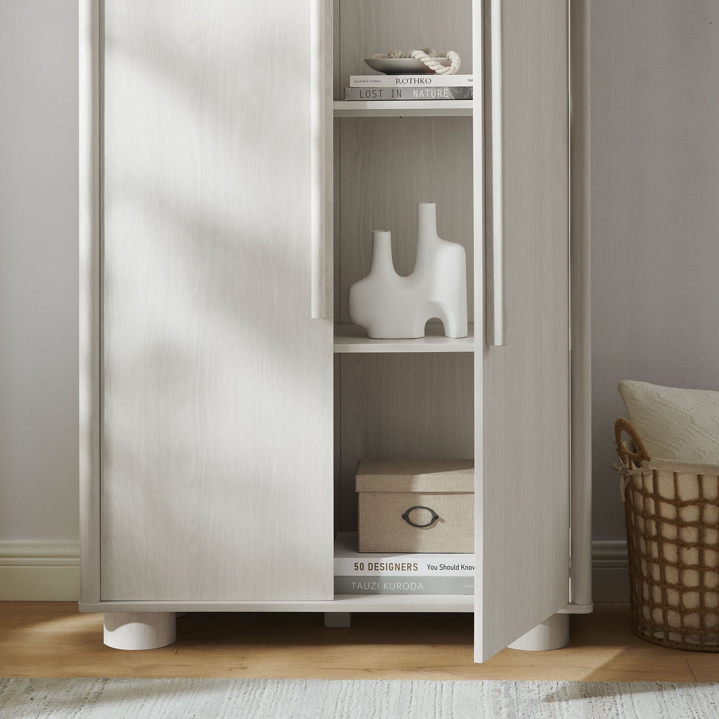 Bellamy Tall Arched Storage Cabinet by Modway