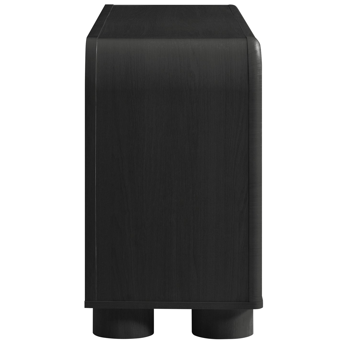 Bellamy Curved 4-Door Sideboard Cabinet by Modway EEI-7315-BLK