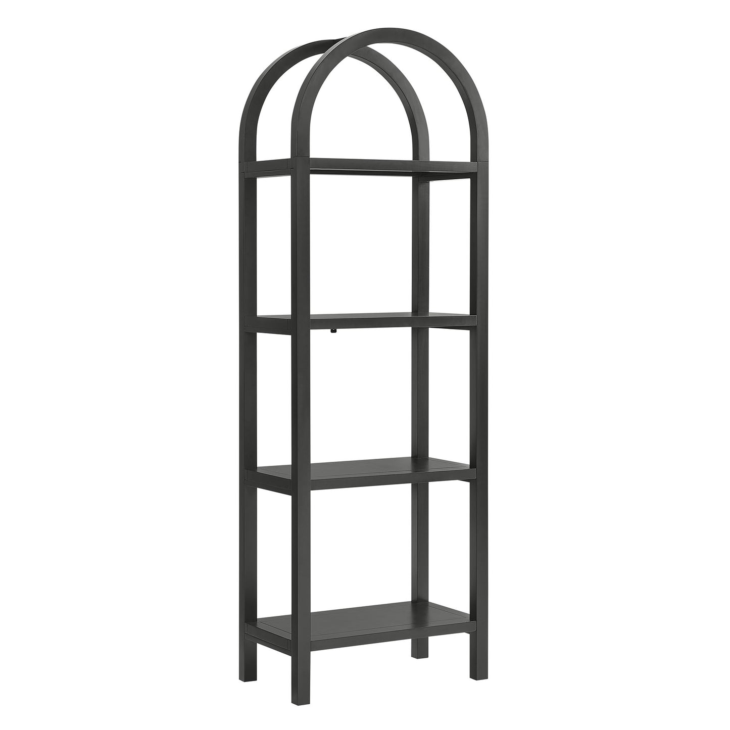 Vexley 72 Inch Tall Narrow Arched Bookshelf by Modway EEI-7316 - Space-Saving Accent
