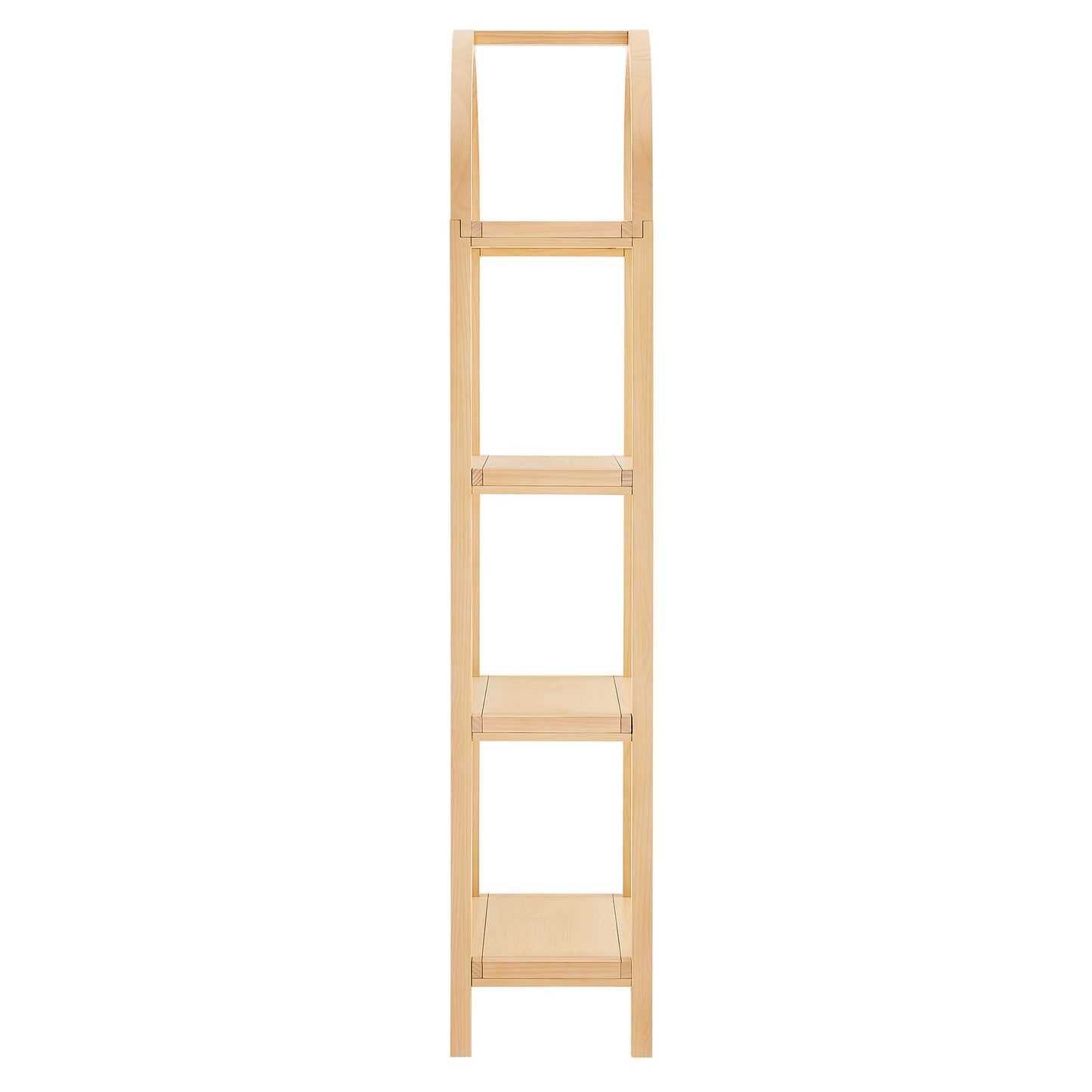 Vexley 72 Inch Tall Narrow Arched Bookshelf by Modway EEI-7316 - Space-Saving Accent