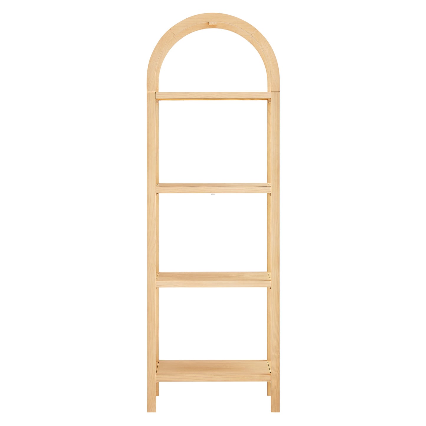 Vexley 72 Inch Tall Narrow Arched Bookshelf by Modway EEI-7316 - Space-Saving Accent