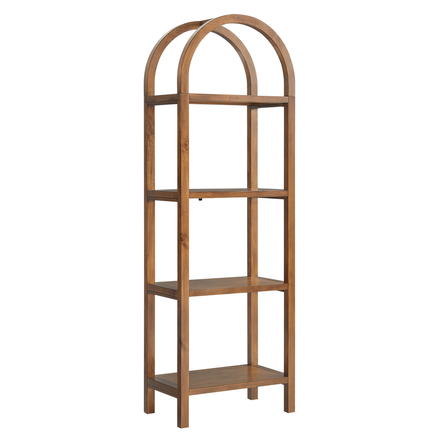 Vexley 72 Inch Tall Narrow Arched Bookshelf by Modway EEI-7316 - Space-Saving Accent
