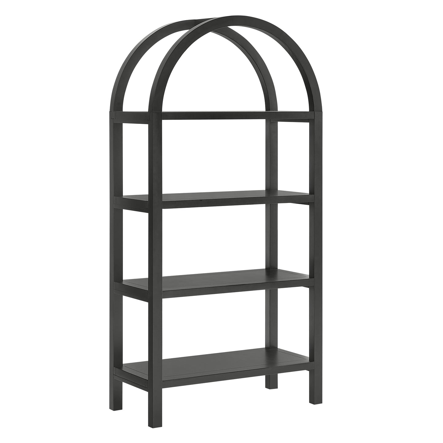 Vexley 60 Inch Arched Bookshelf by Modway EEI-7317 - Classic Arched Bookcase