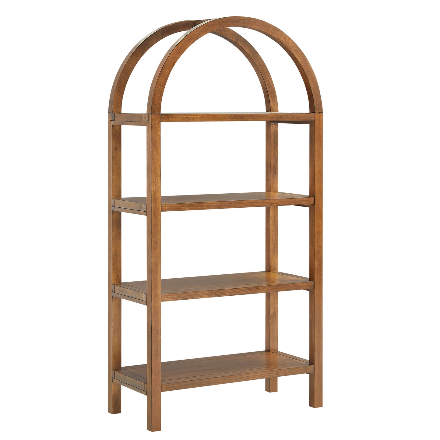 Vexley 60 Inch Arched Bookshelf by Modway EEI-7317 - Classic Arched Bookcase