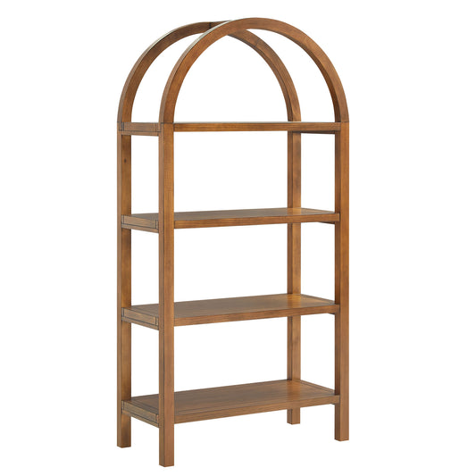 Vexley 60 Inch Arched Bookshelf by Modway EEI-7317 - Classic Arched Bookcase