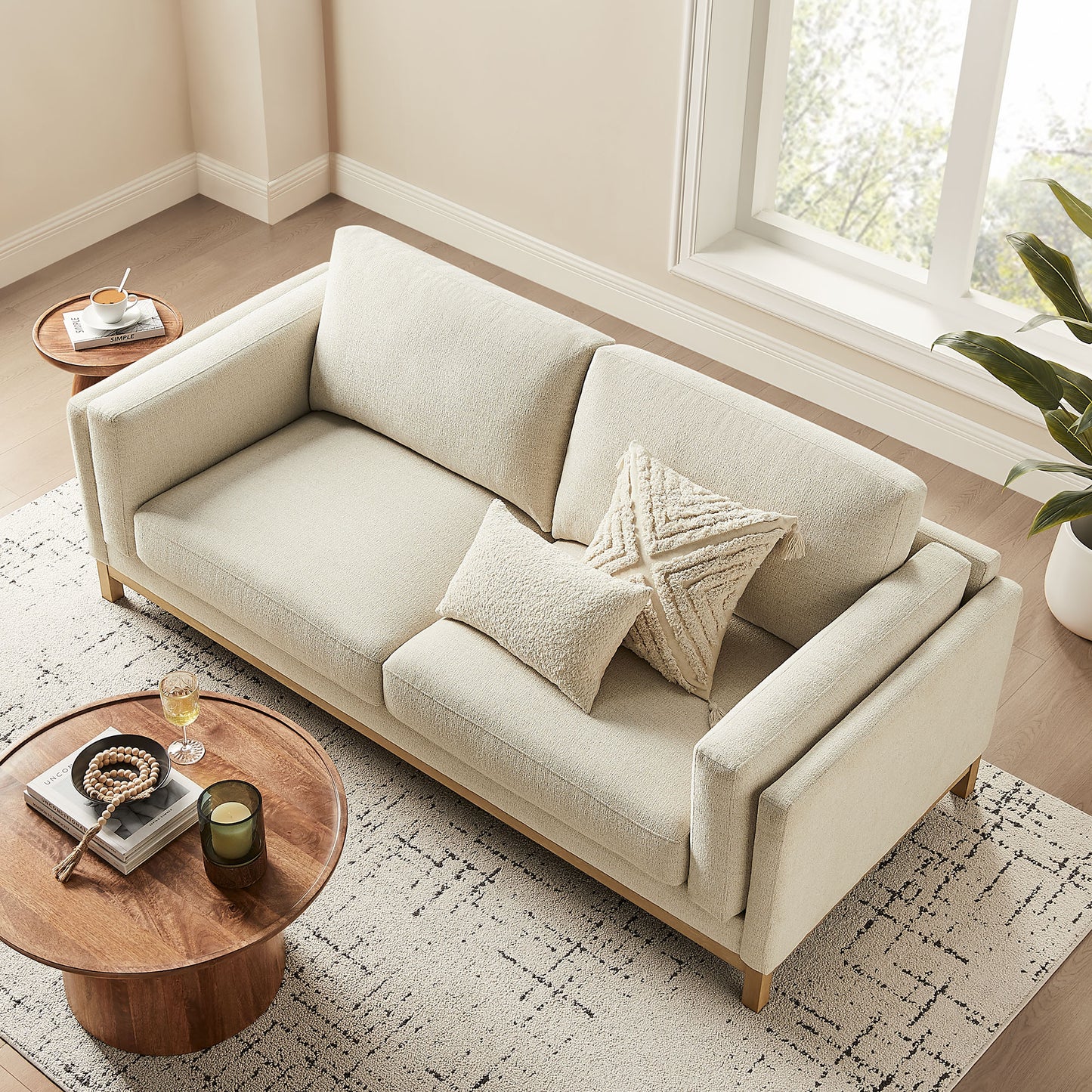 Roscoe Fabric Sofa by Modway EEI-7327 - Contemporary Sofa Collection and Seating