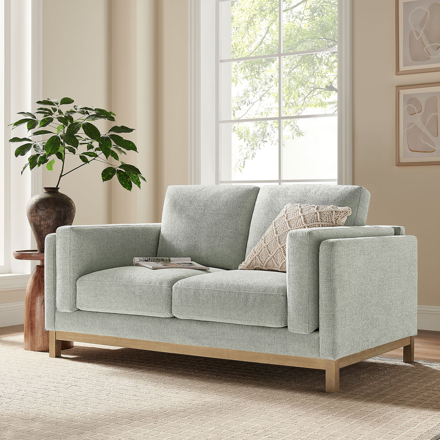 Roscoe 63 inch Fabric Loveseat by Modway EEI-7328-MST