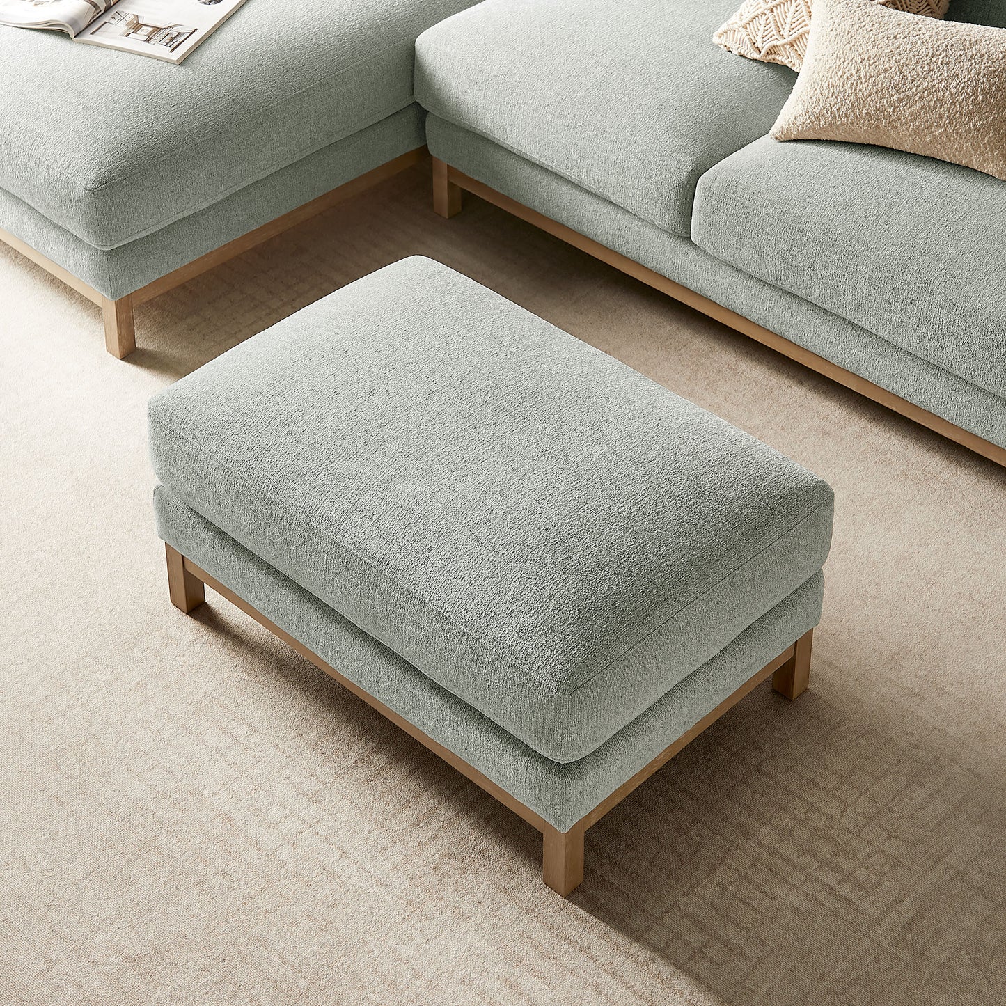 Roscoe Fabric Ottoman by Modway EEI-7330-MST