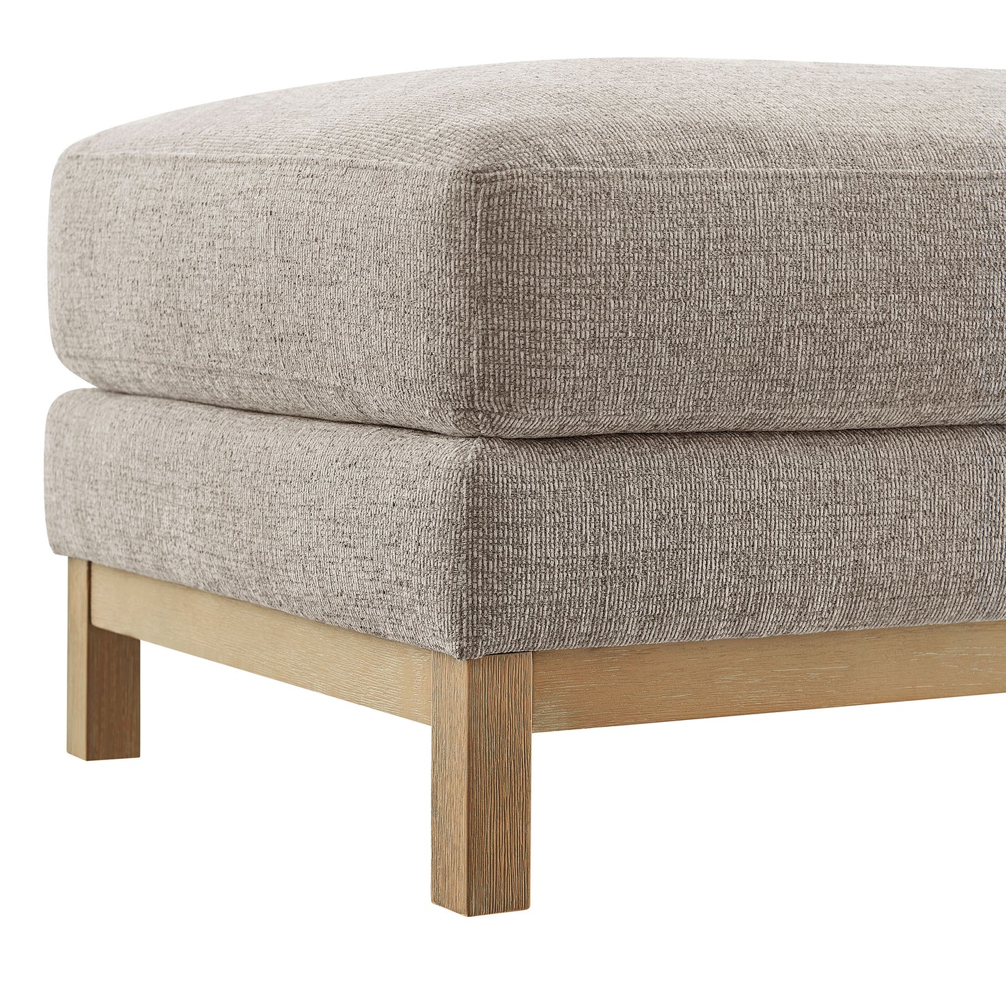 Roscoe Fabric Ottoman by Modway EEI-7330 — Upholstered Fabric Accent Ottoman