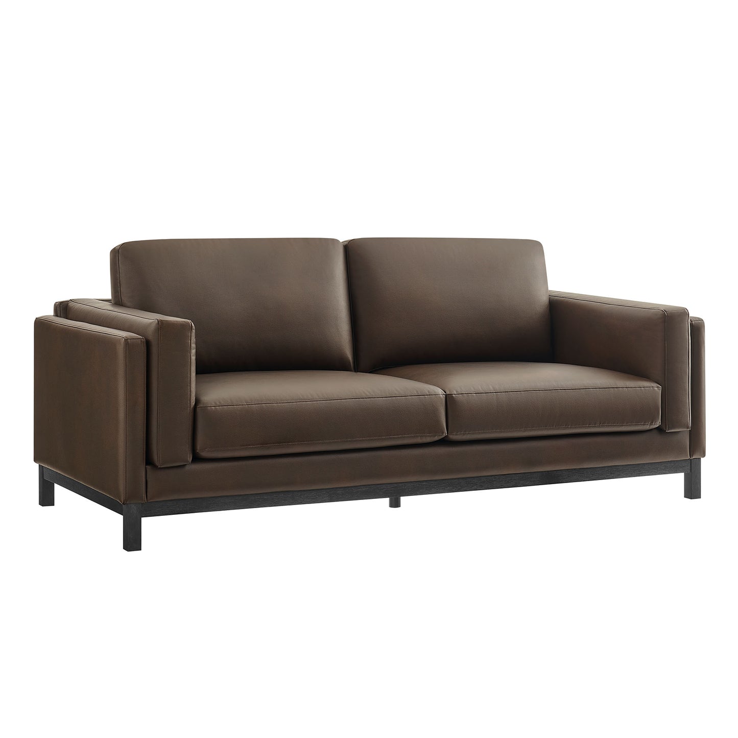 Roscoe 81-Inch Vegan Leather Sofa by Modway EEI-7335 Modern Upholstered Seating