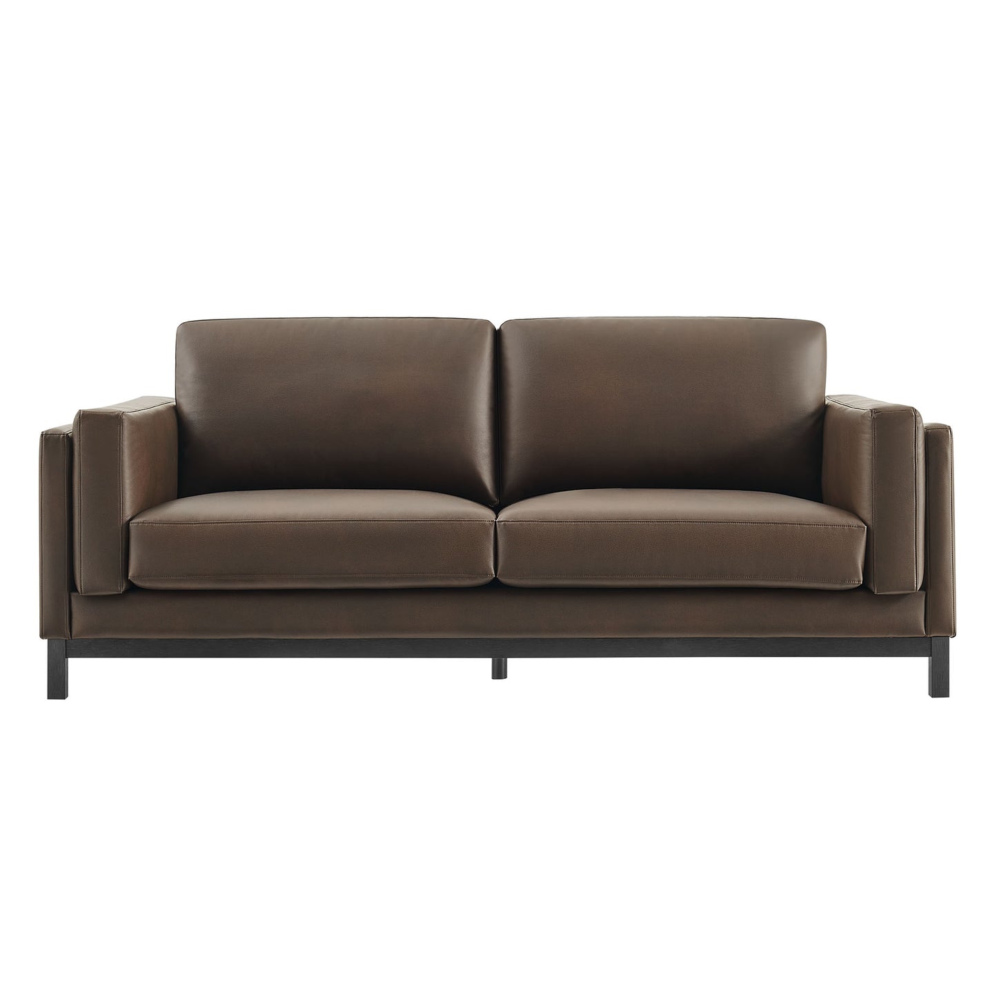 Roscoe 81-Inch Vegan Leather Sofa by Modway EEI-7335 Modern Upholstered Seating