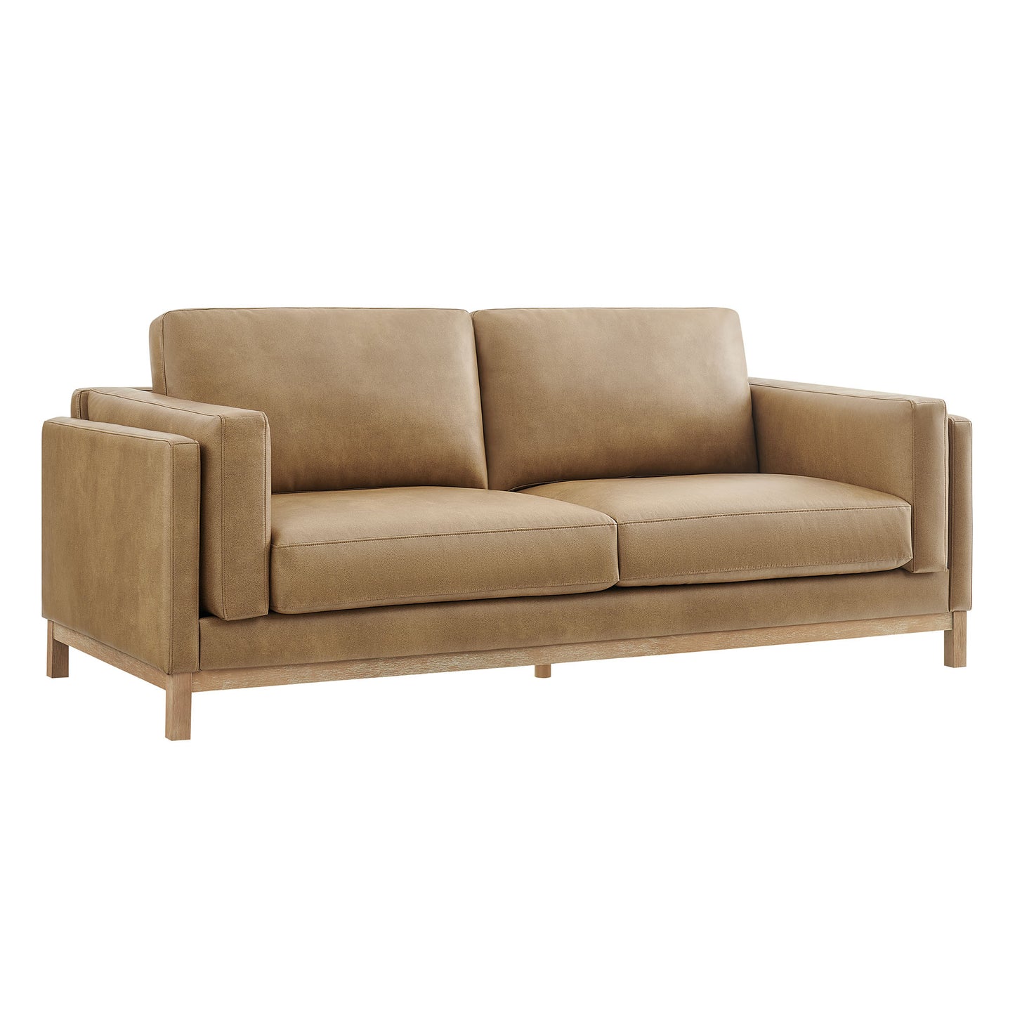 Roscoe 81-Inch Vegan Leather Sofa by Modway EEI-7335 Modern Upholstered Seating
