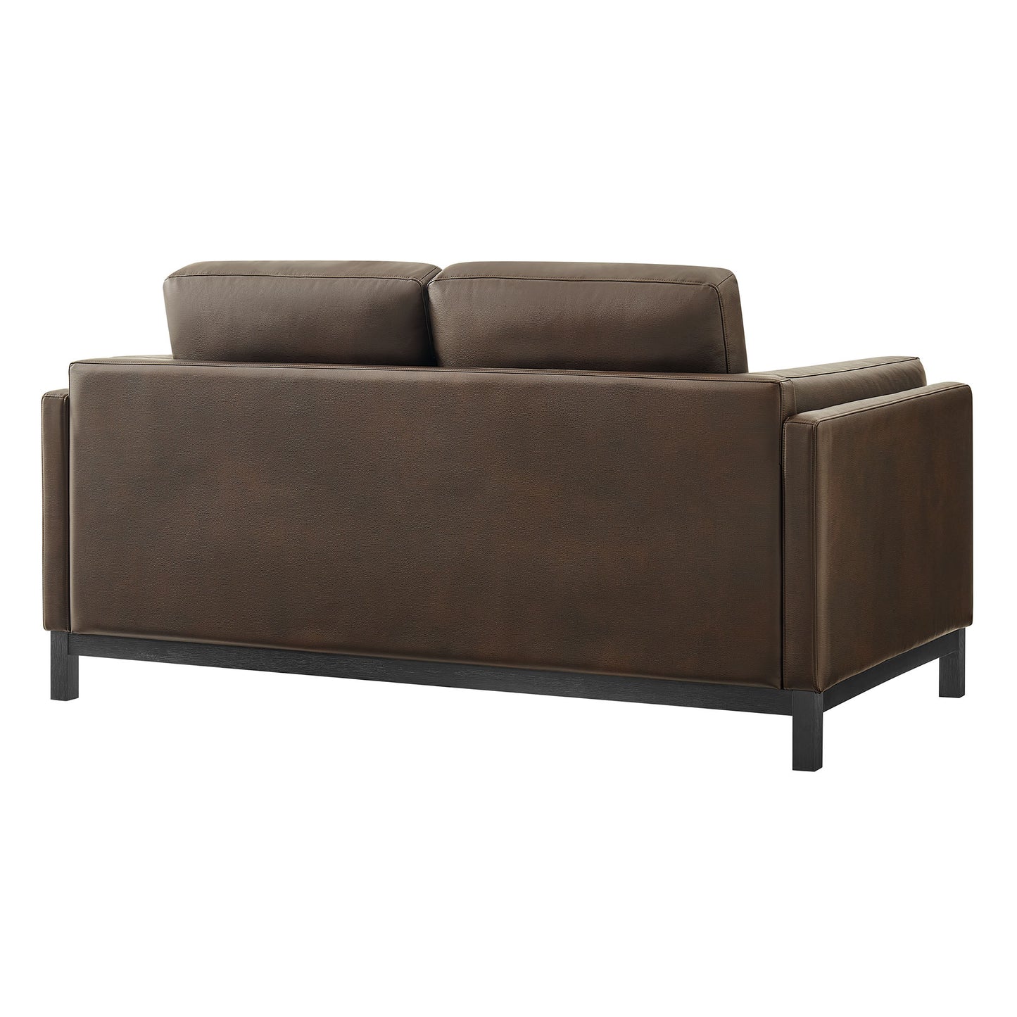 Roscoe 63 inch Vegan Leather Loveseat by Modway - Contemporary Compact Seating