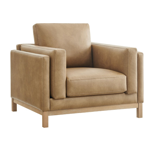 Roscoe Vegan Leather Armchair by Modway EEI-7337 Modern Upholstered Accent Chair