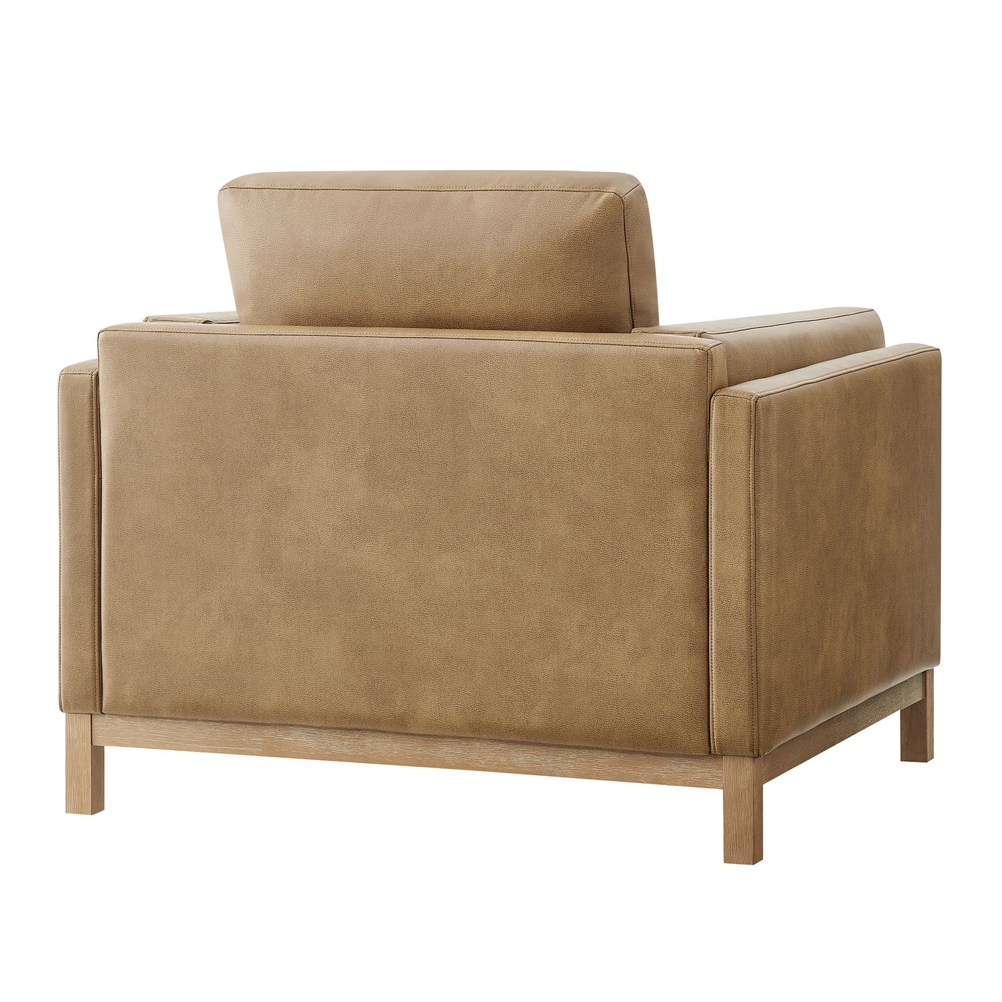 Roscoe Vegan Leather Armchair by Modway EEI-7337 Modern Upholstered Accent Chair