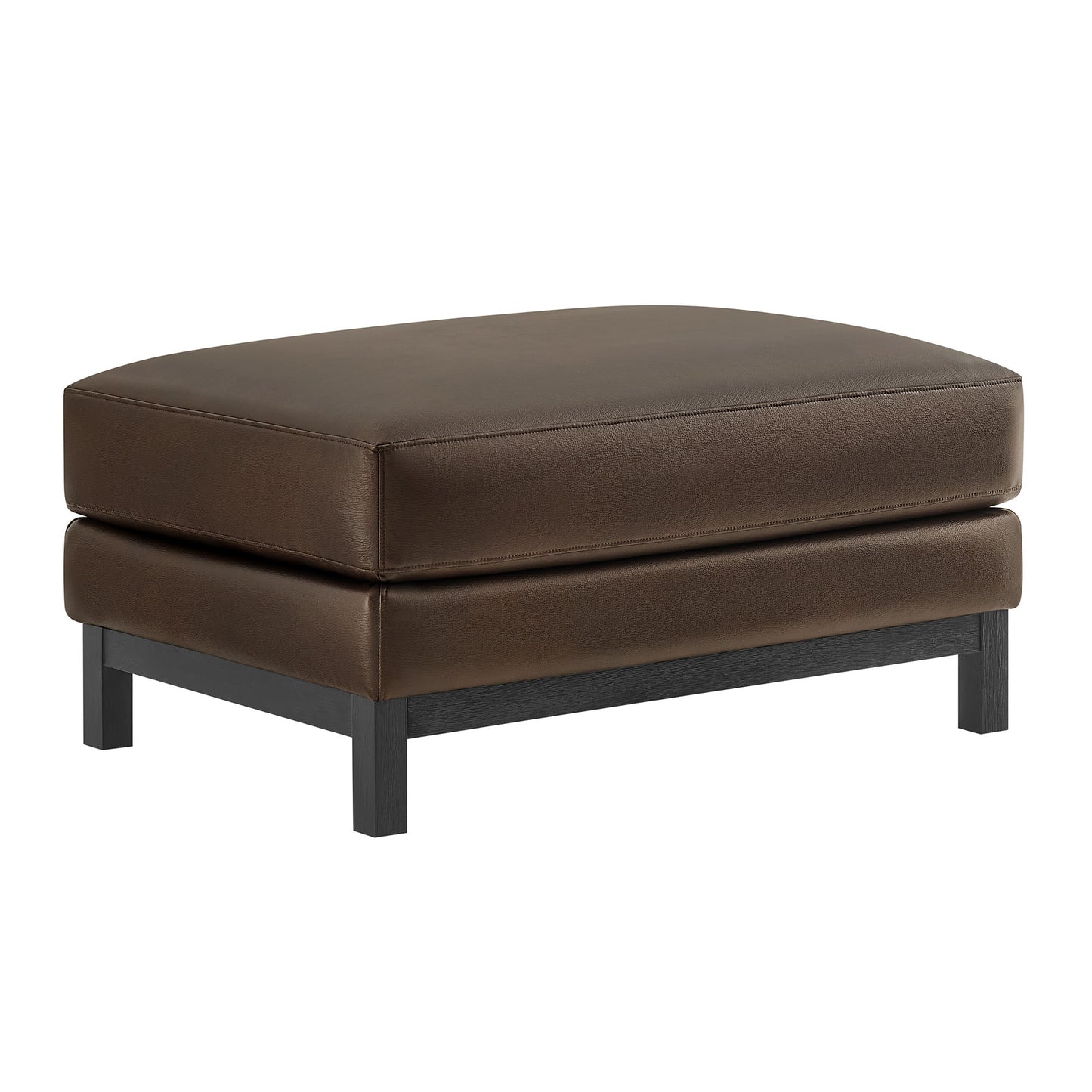 Roscoe Vegan Leather Ottoman by Modway EEI-7338 Contemporary Tufted Accent Seat