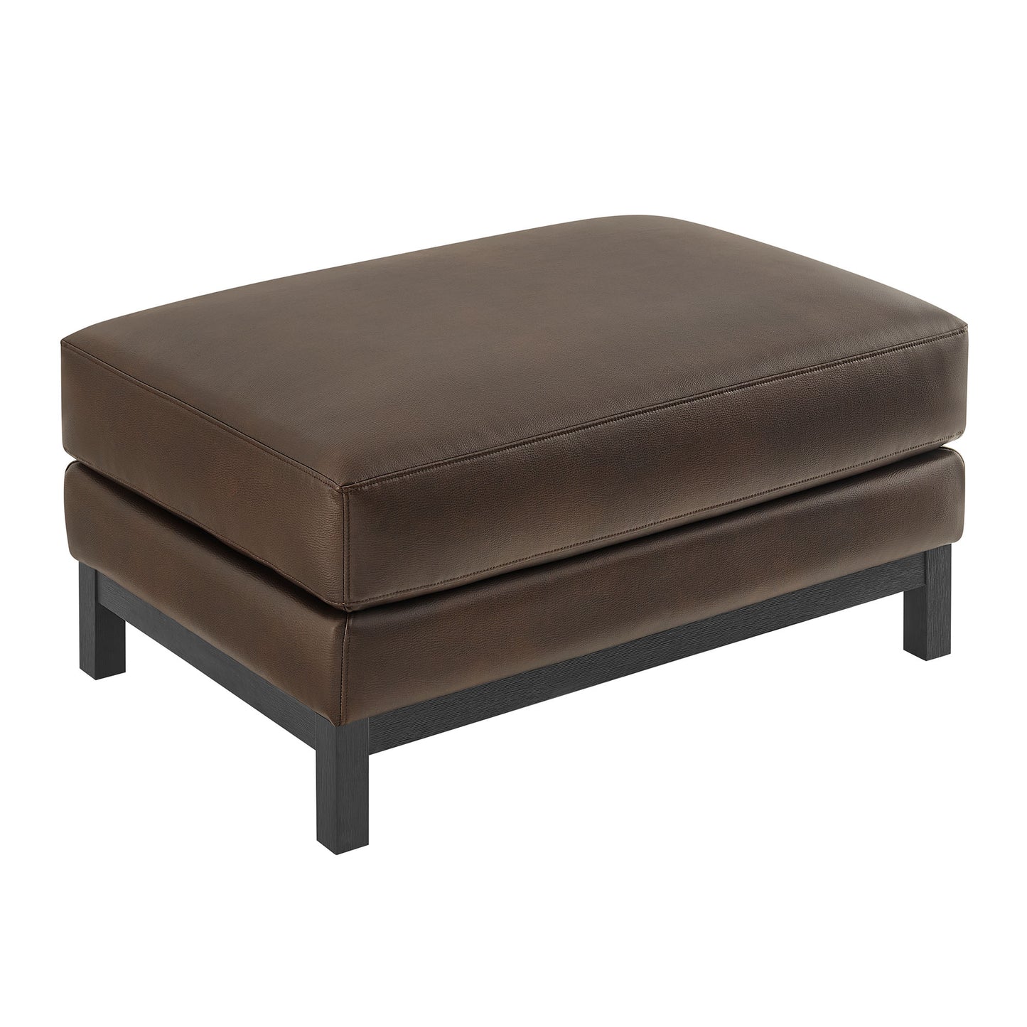 Roscoe Vegan Leather Ottoman by Modway EEI-7338 Contemporary Tufted Accent Seat