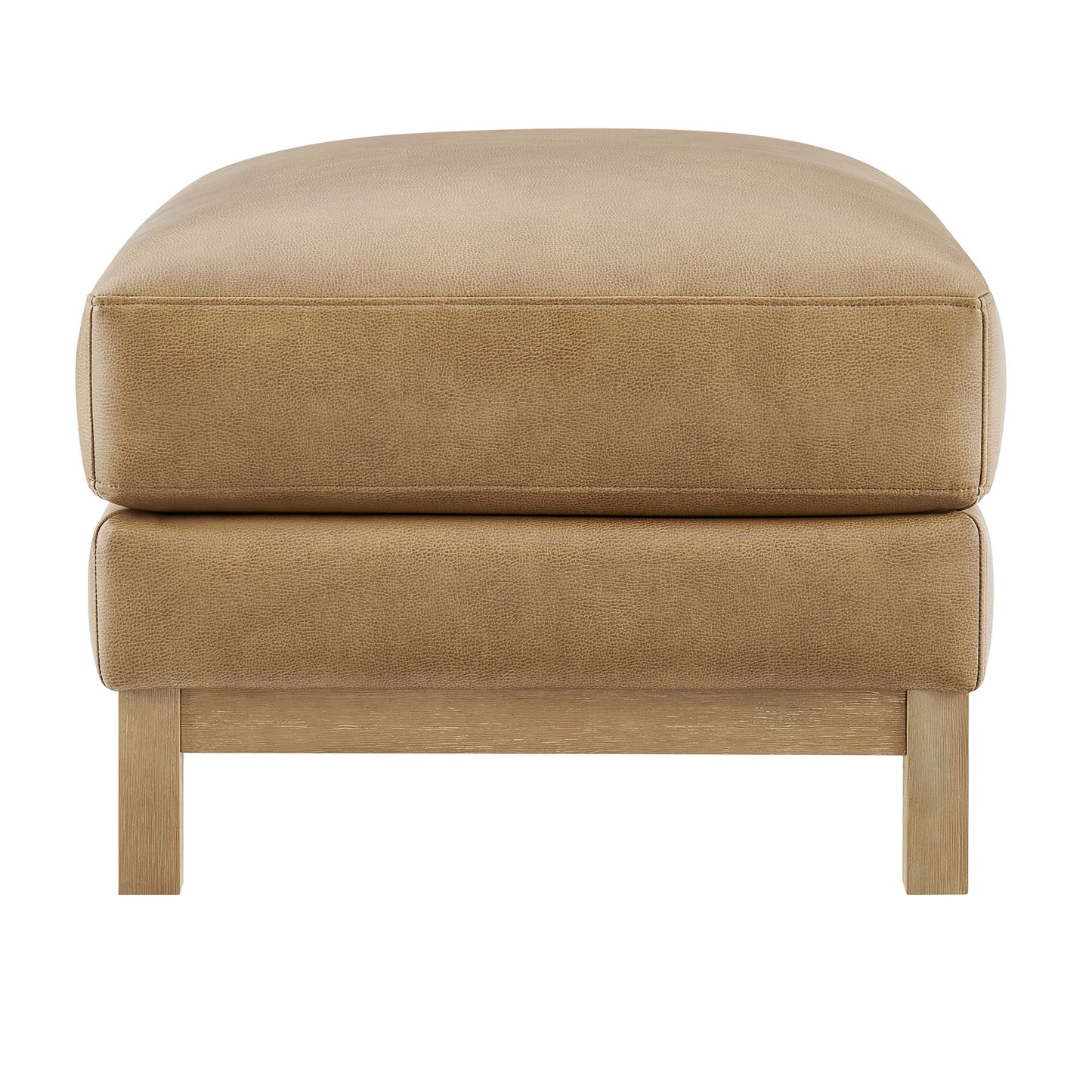 Roscoe Vegan Leather Ottoman by Modway EEI-7338 Contemporary Tufted Accent Seat