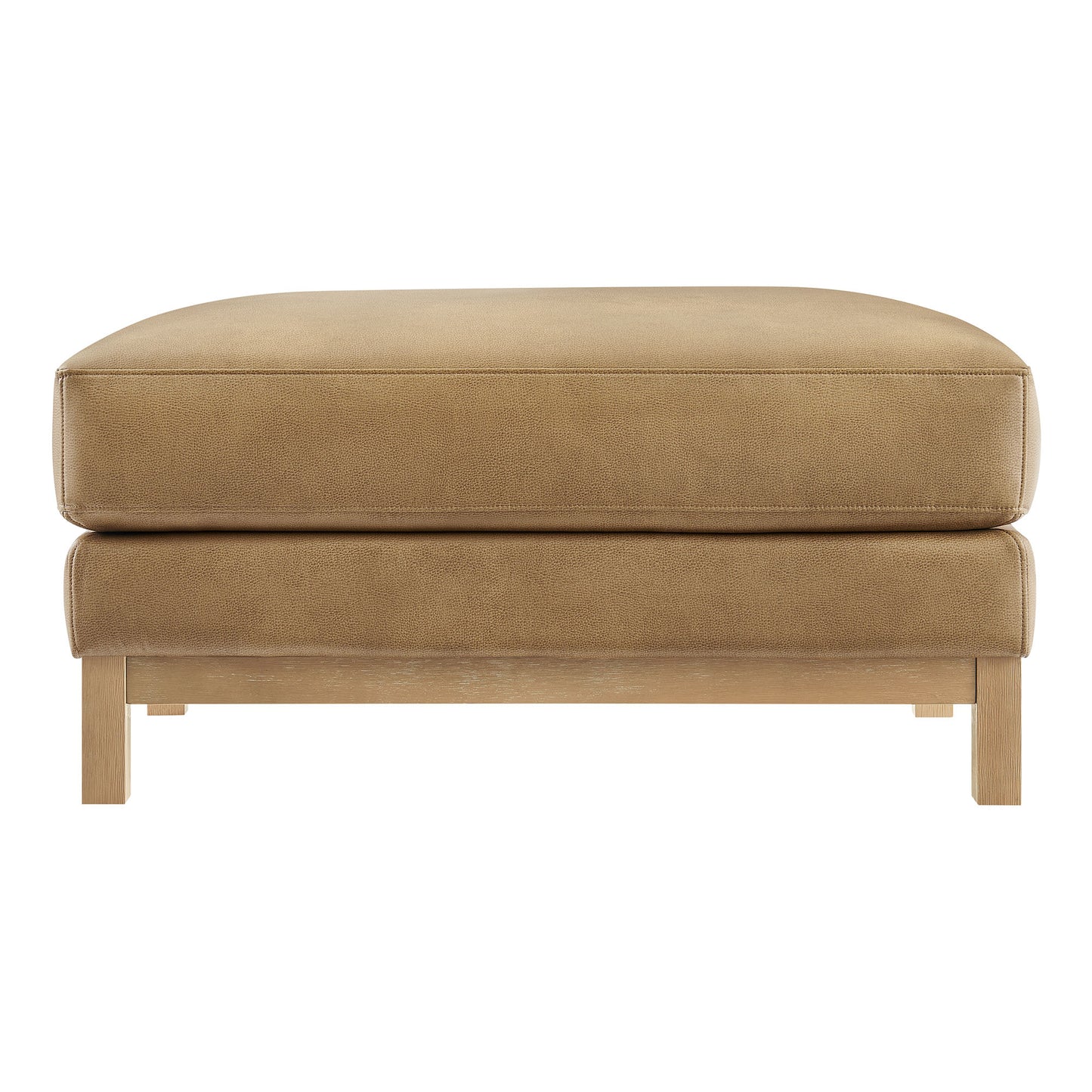 Roscoe Vegan Leather Ottoman by Modway EEI-7338 Contemporary Tufted Accent Seat