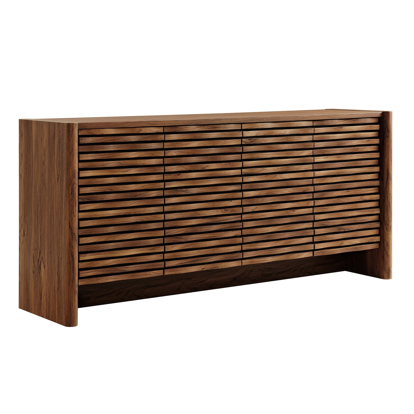 Emric Wave 66" 4-Door Sideboard by Modway EEI-7346-WAL