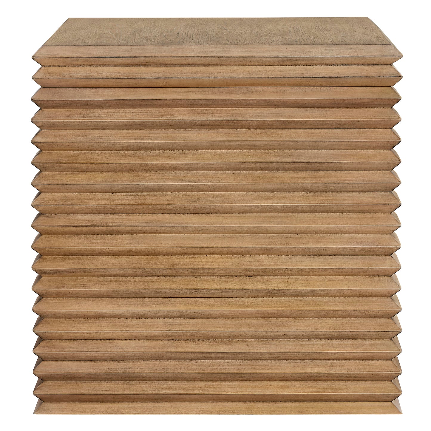 Canto Square 24" Stacked Design End Table by Modway EEI-7349-WOA