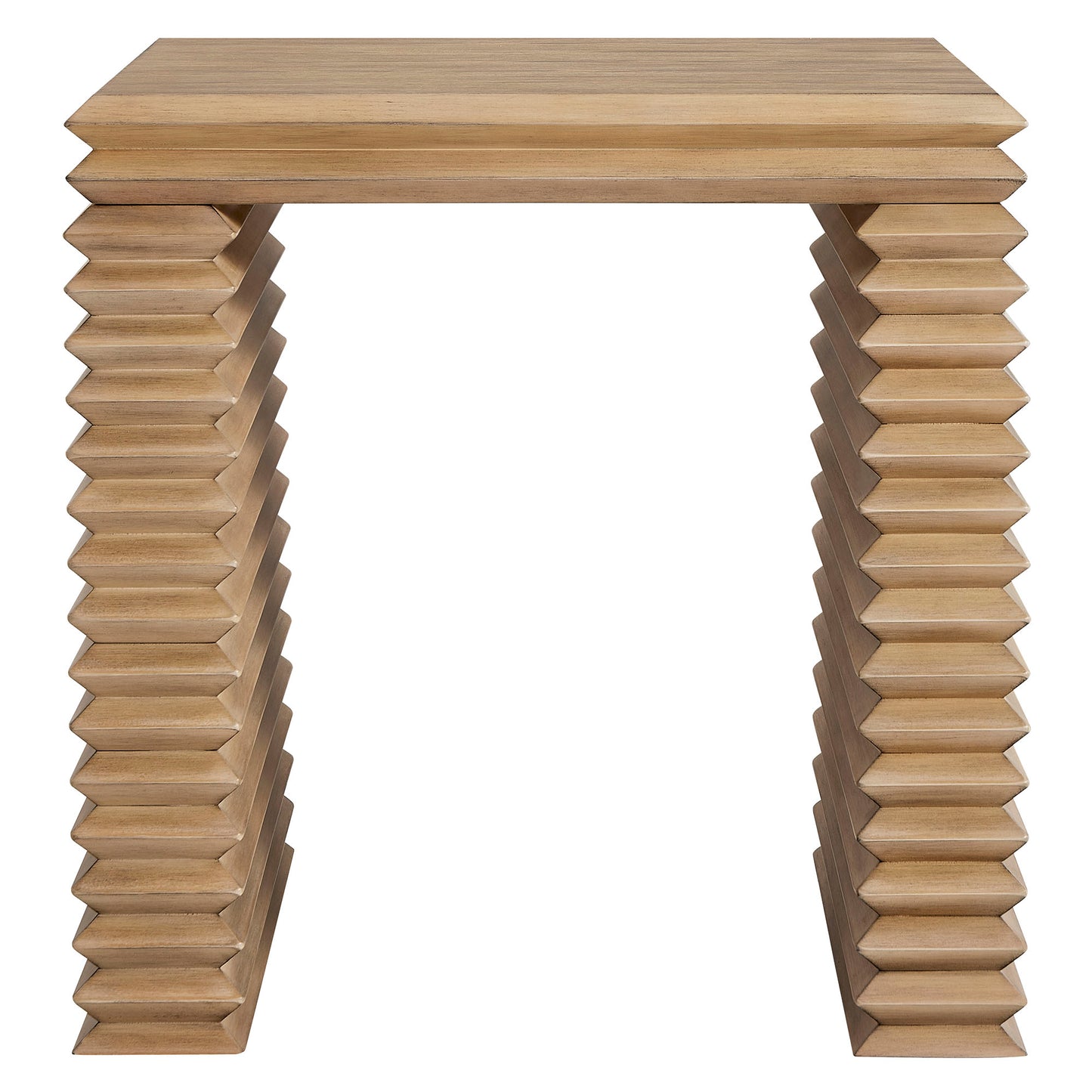 Canto Square 24" Stacked Design End Table by Modway EEI-7349-WOA