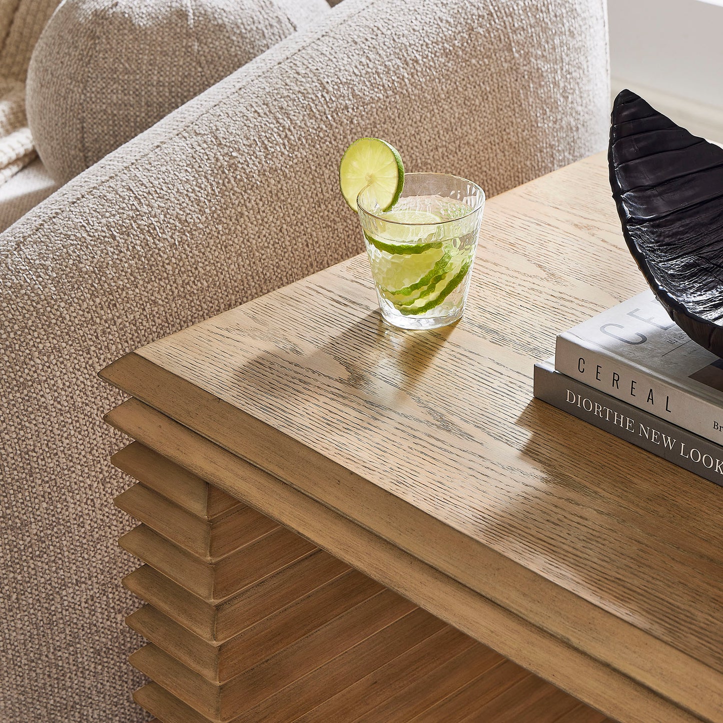 Canto Square 24" Stacked Design End Table by Modway EEI-7349-WOA