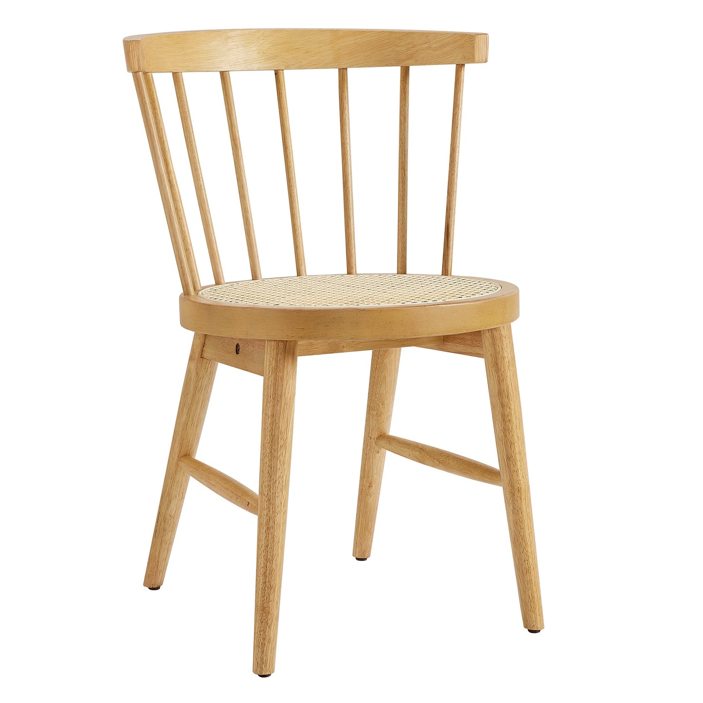 Lykke Curved Spindle Back Modern Dining Chairs Set of Two by Modway EEI-7350