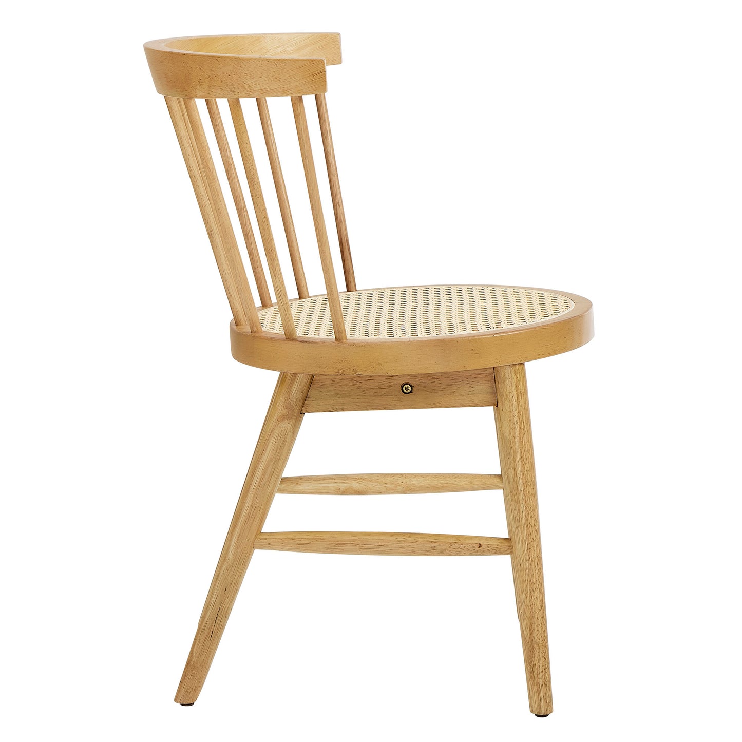 Lykke Curved Spindle Back Modern Dining Chairs Set of Two by Modway EEI-7350