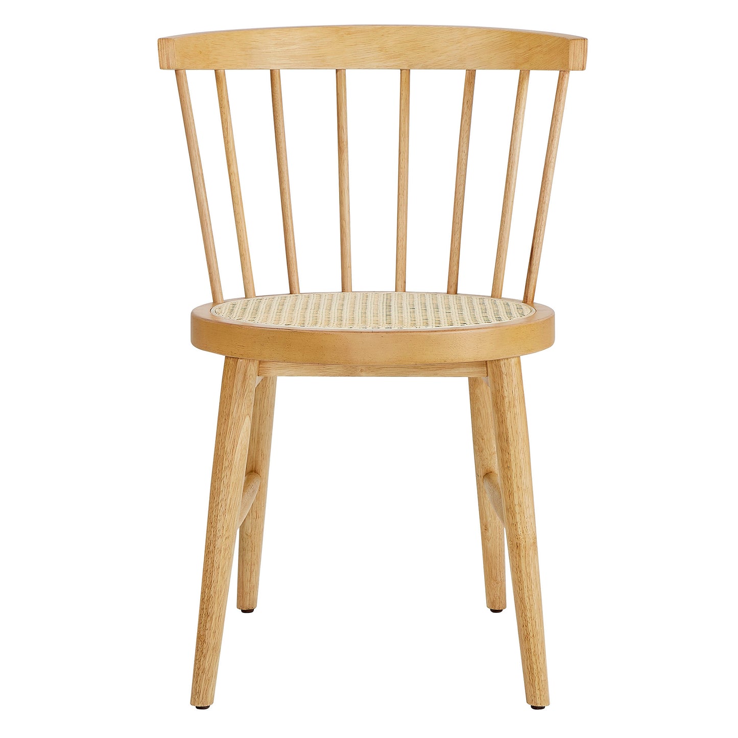 Lykke Curved Spindle Back Modern Dining Chairs Set of Two by Modway EEI-7350