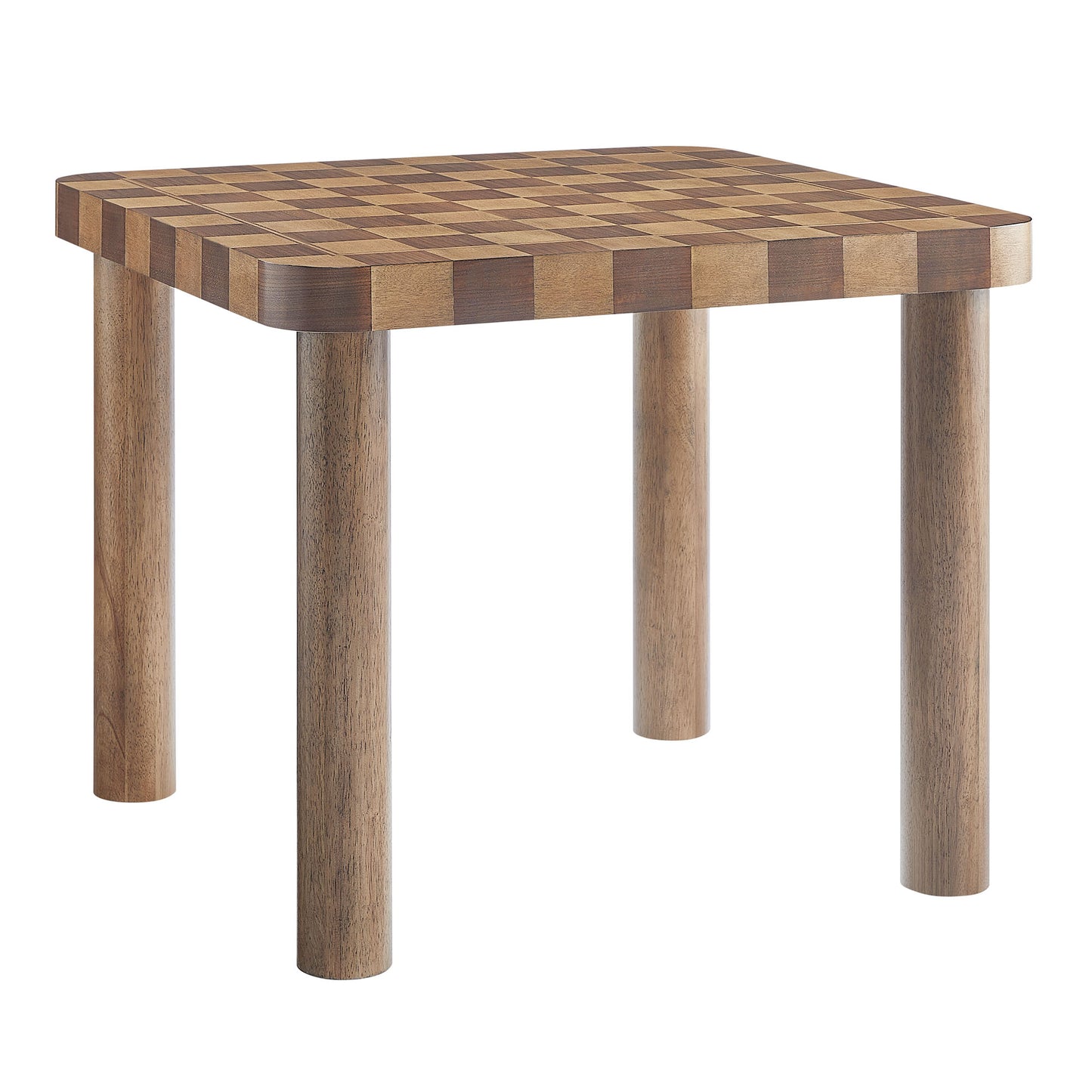 Oscar 36 Inch Square Checkered Dining Table by Modway EEI-7351 - Mid-Century Modern