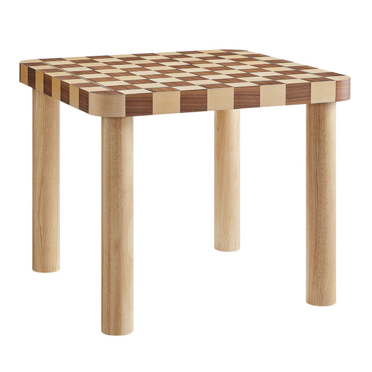Oscar 36 Inch Square Checkered Dining Table by Modway EEI-7351 - Mid-Century Modern