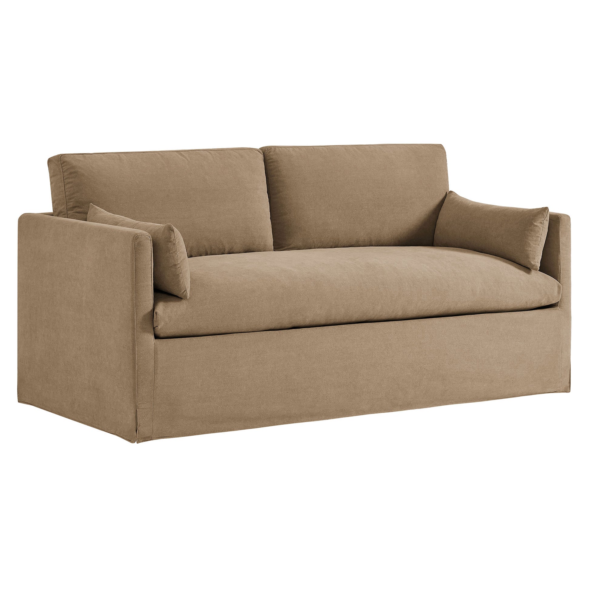 Wellfleet Slipcovered Linen-Blend Loveseat by Modway