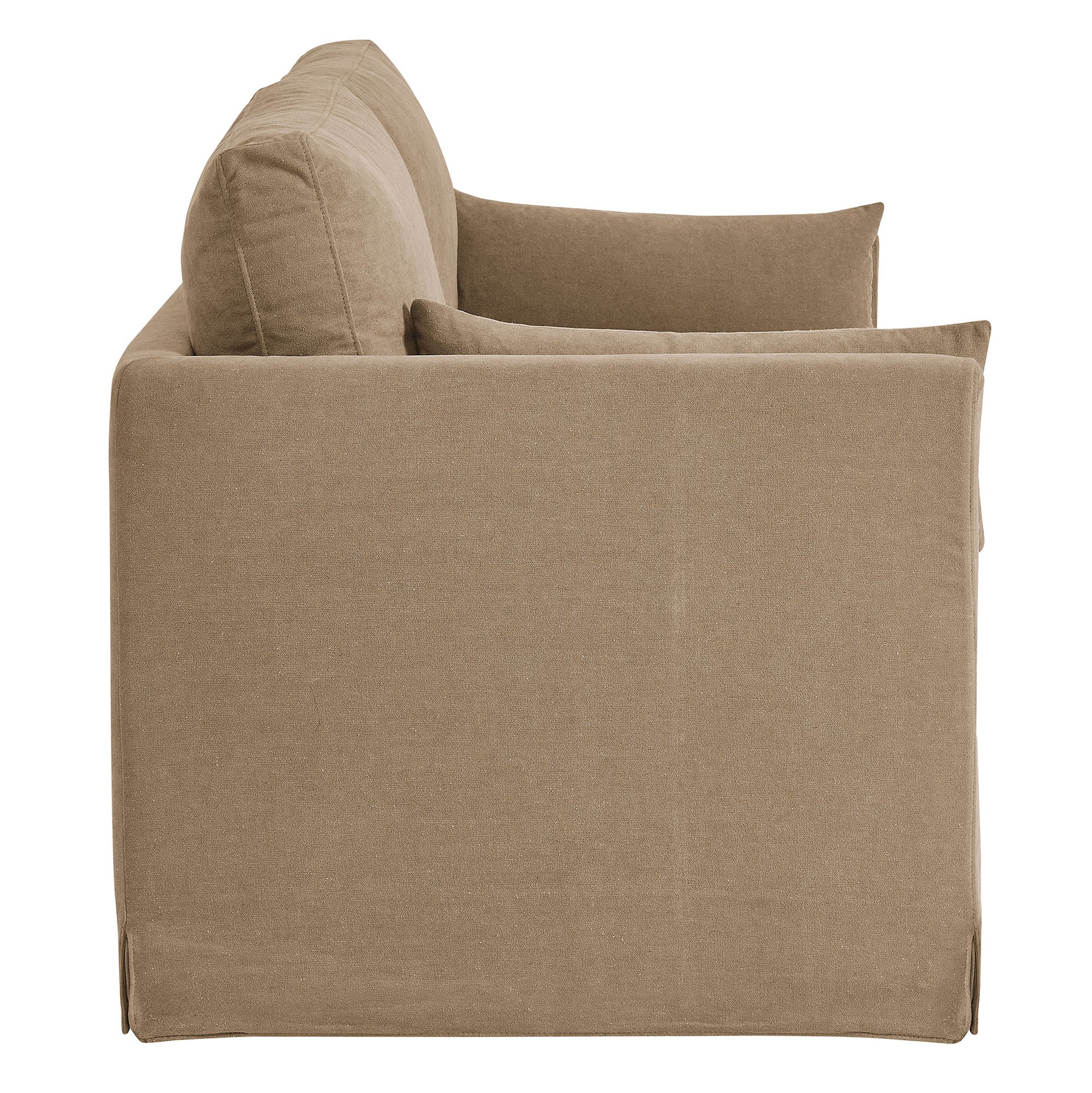 Wellfleet Slipcovered Linen-Blend Loveseat by Modway
