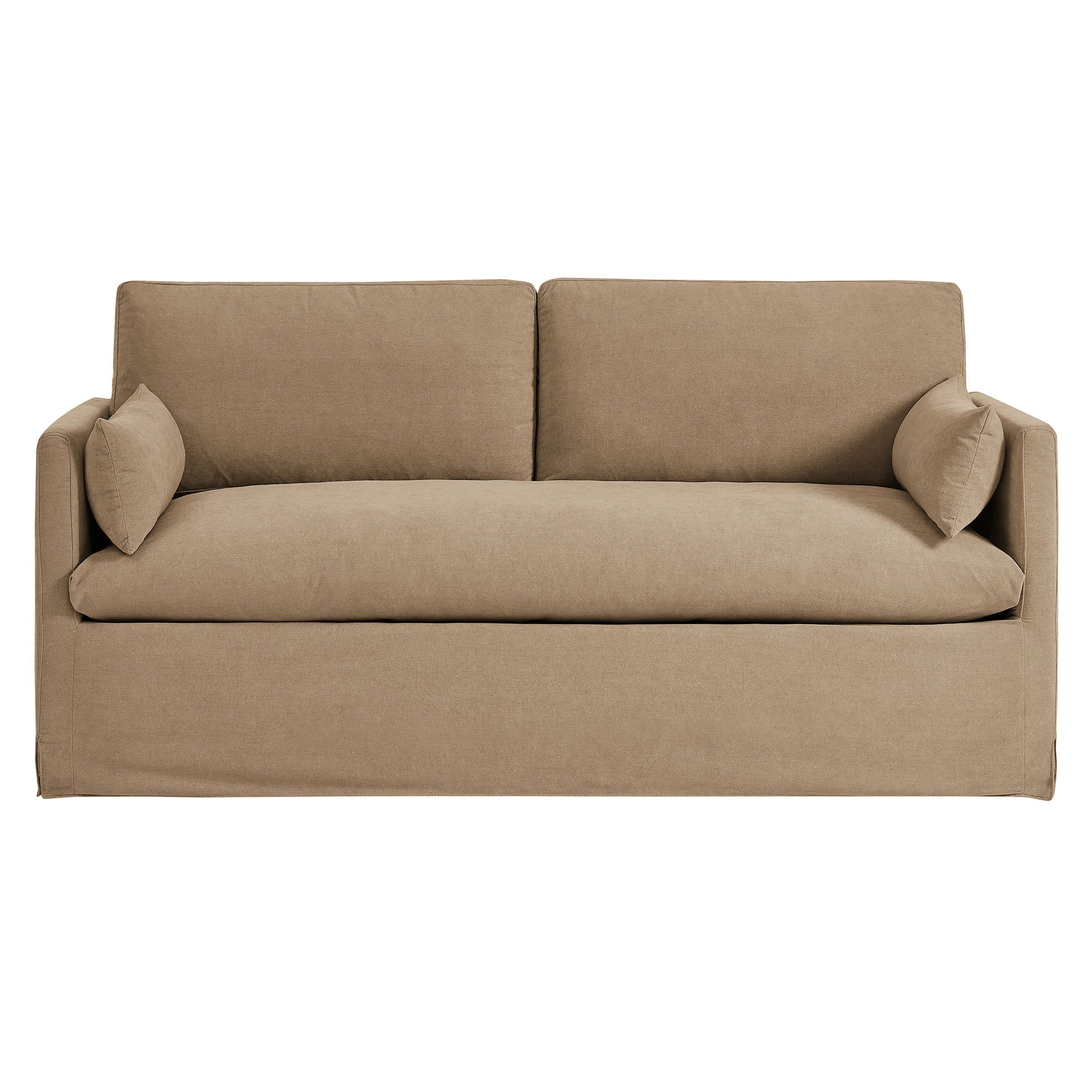 Wellfleet Slipcovered Linen-Blend Loveseat by Modway