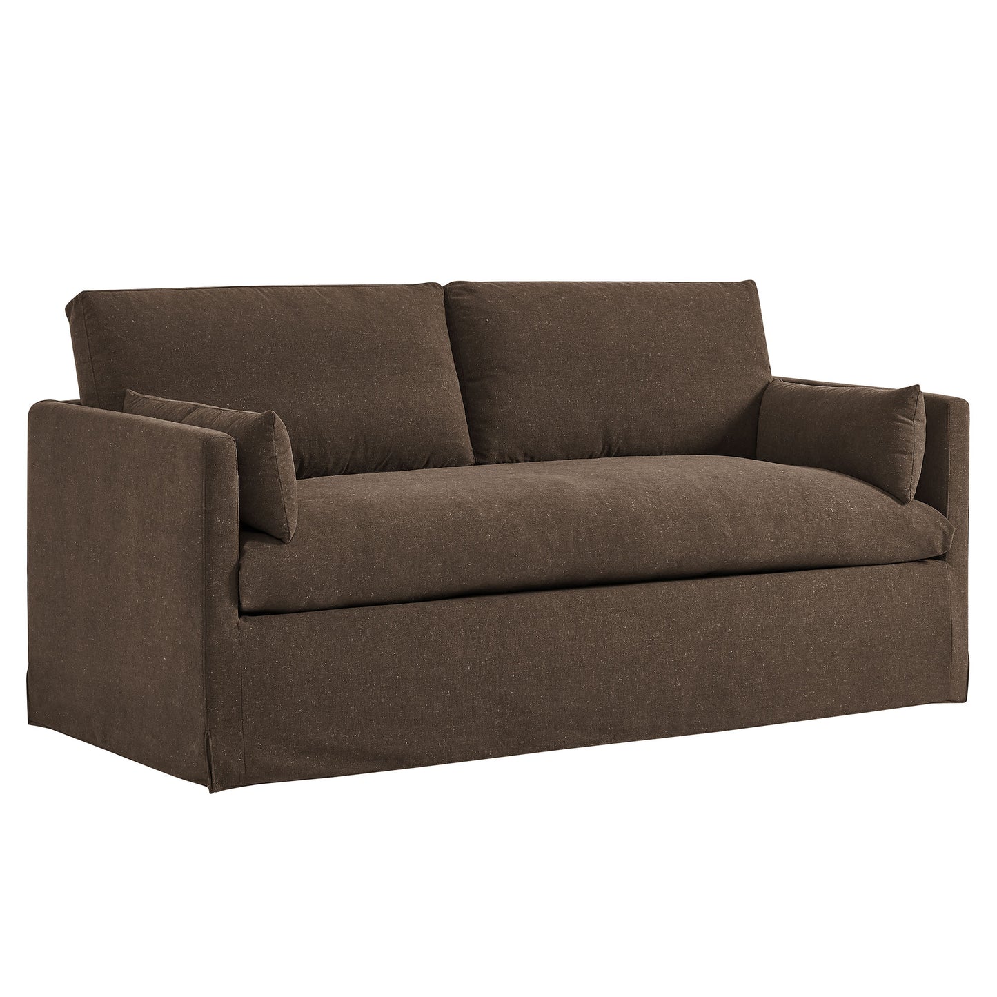Wellfleet Slipcovered Linen-Blend Loveseat by Modway