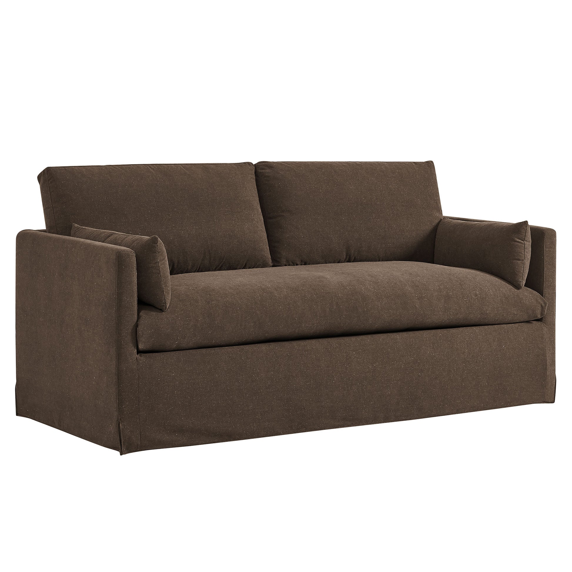 Wellfleet Slipcovered Linen-Blend Loveseat by Modway
