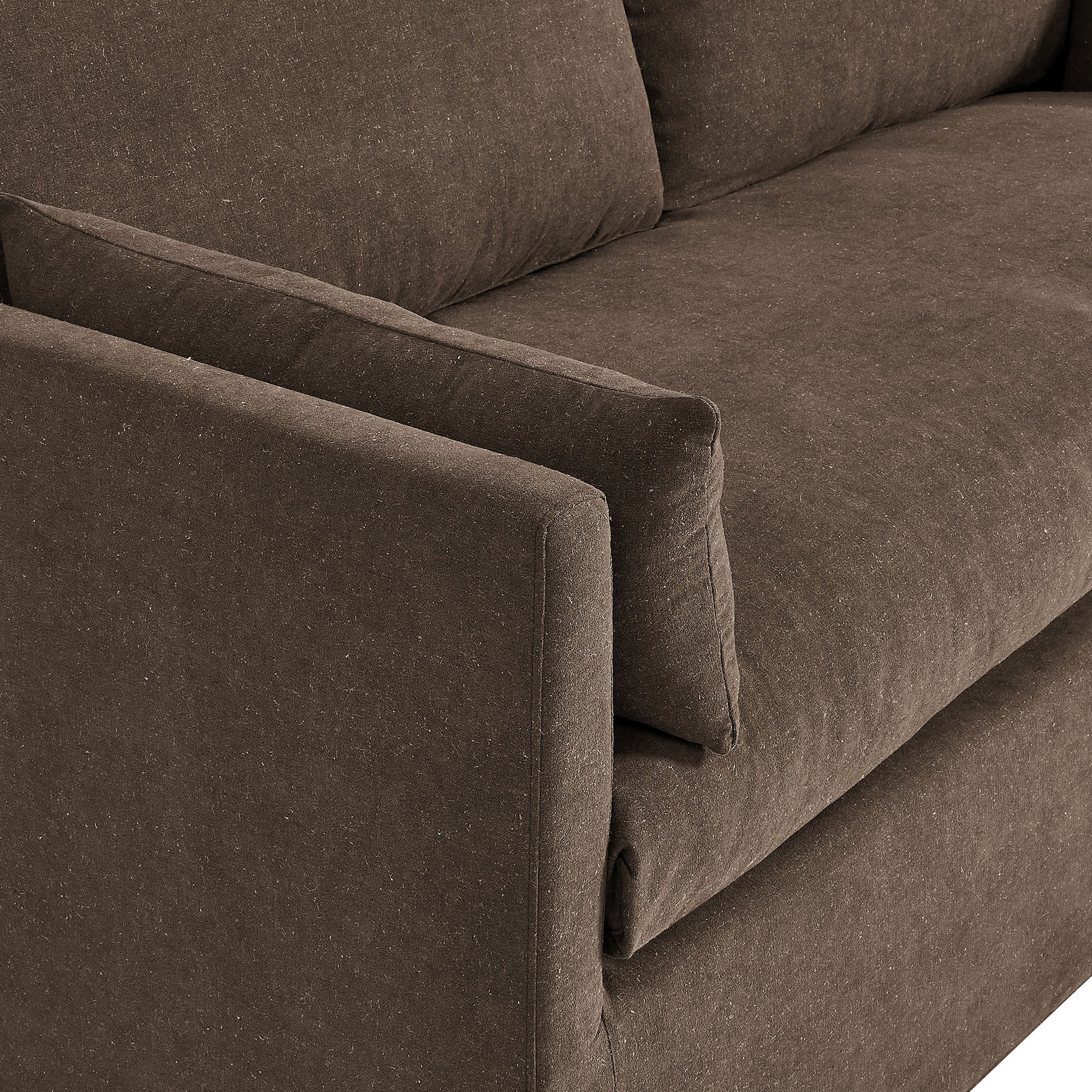 Wellfleet Slipcovered Linen-Blend Loveseat by Modway